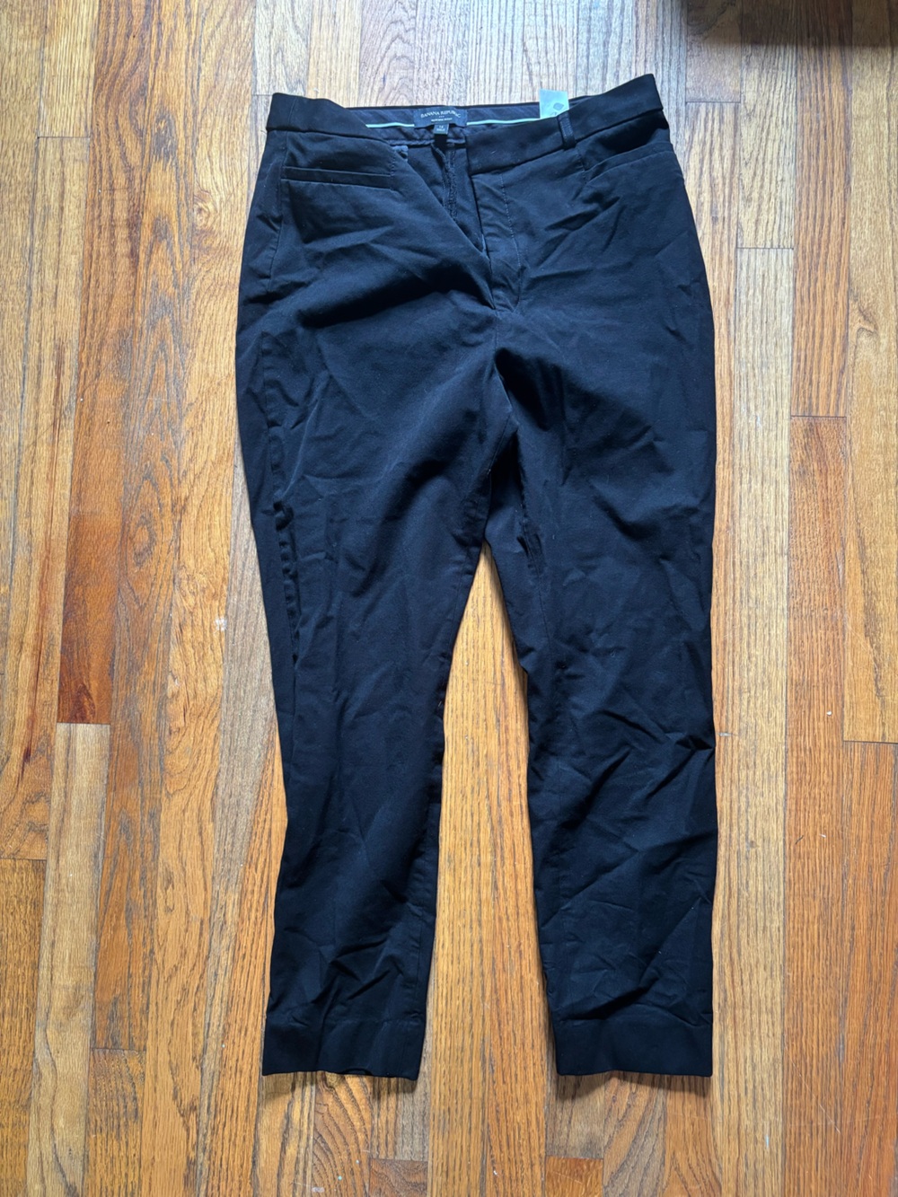 Banana Republic Black high rise Sloan pant